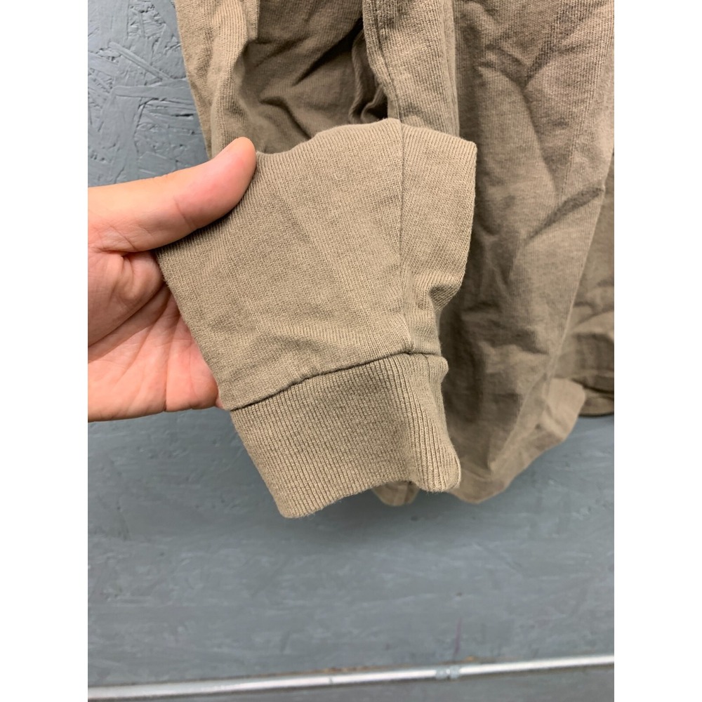Madewell Long Sleeve Tan Shirt - Picture 3 of 8
